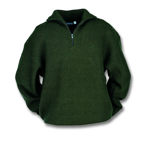 ELUTEX svetr zelený 8338 XL